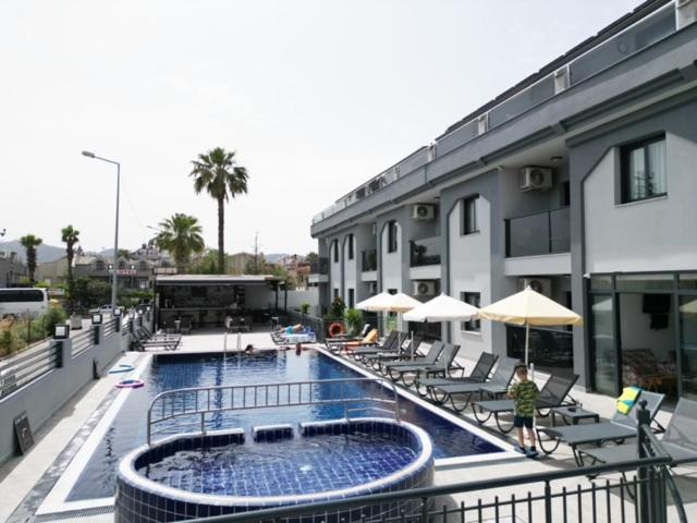 Ozturk Apart Hotel Marmaris Exterior foto